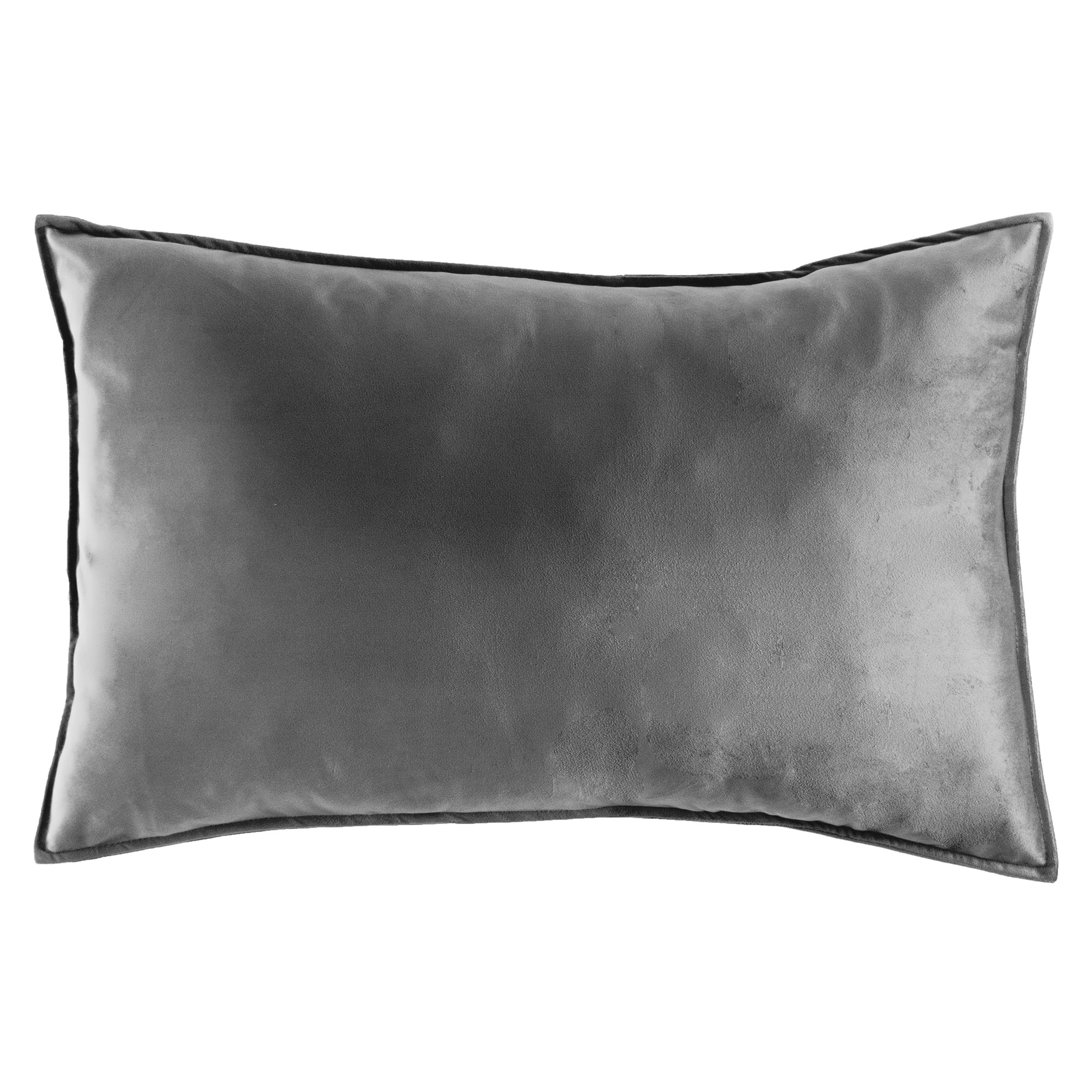 FUNDA DE ALMOHADA VELVET GRIS Mi Vianney